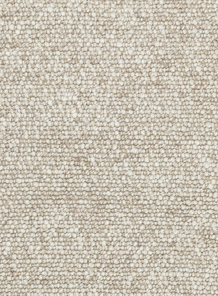 Rila Cream and Beige Marbled Wool Rug