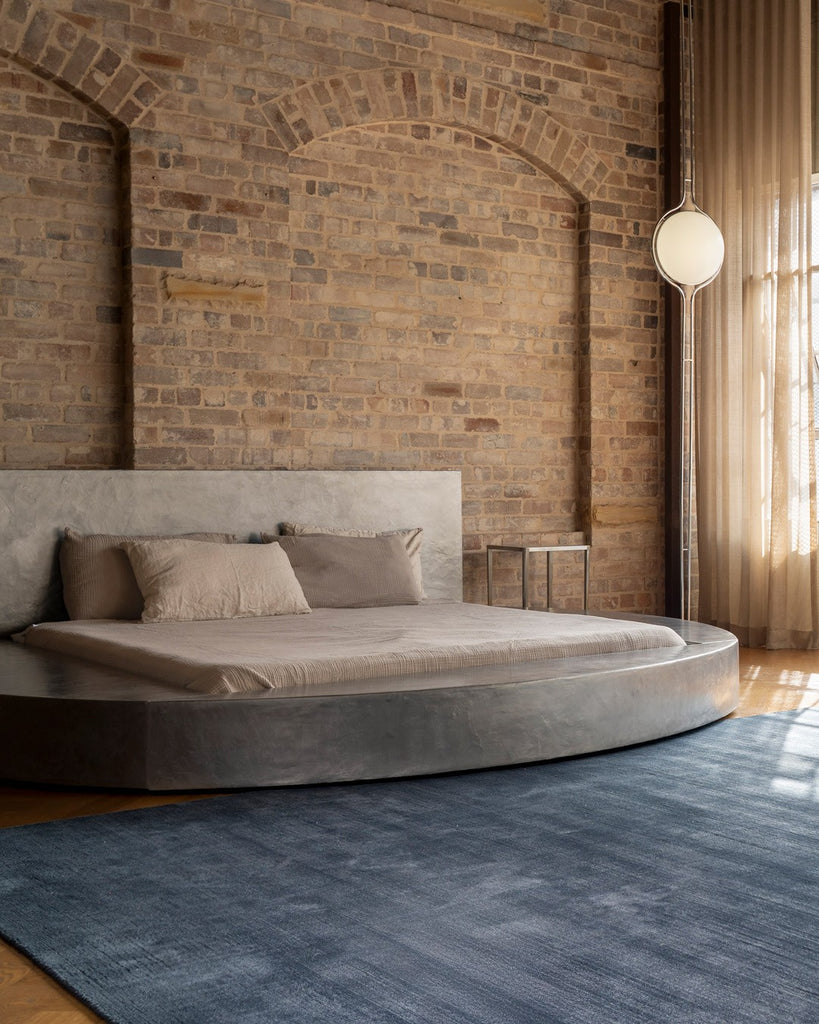 Rooney Navy Handwoven Rug