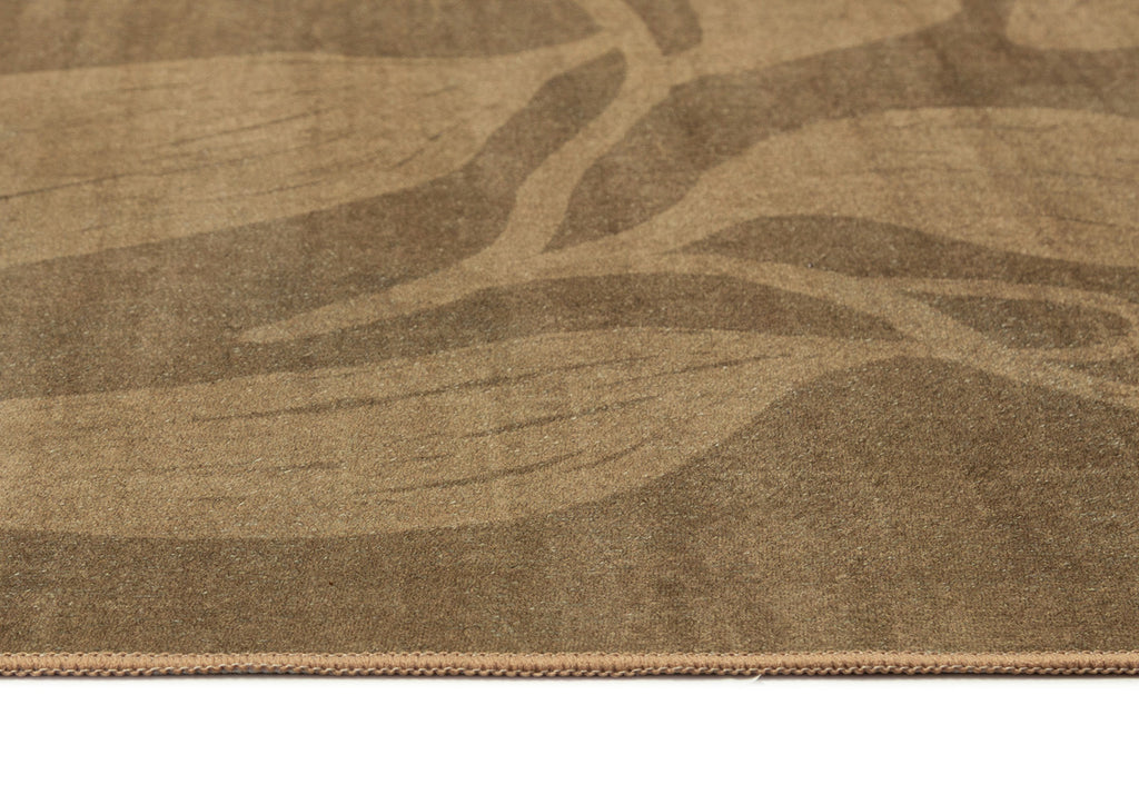 Rua Olive Botanical Washable Rug