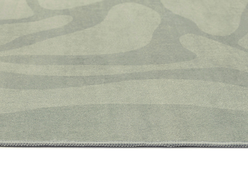 Sabel Green Botanical Washable Rug