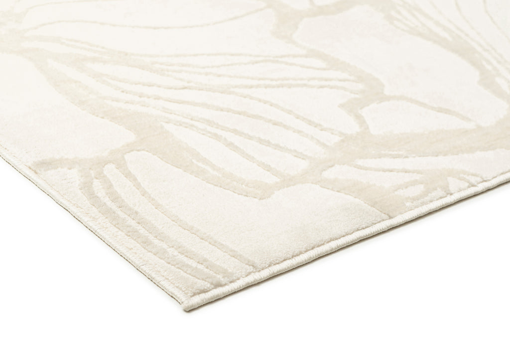 Safiya Neutral Abstract Washable Rug
