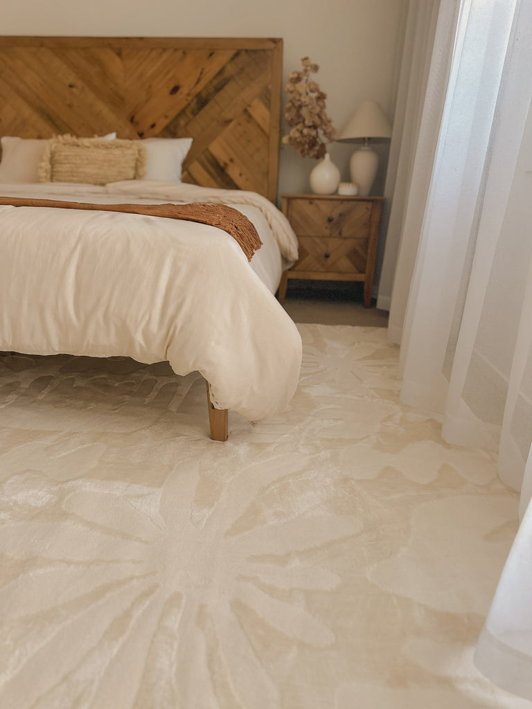 Salah Textured Abstract Neutral Rug