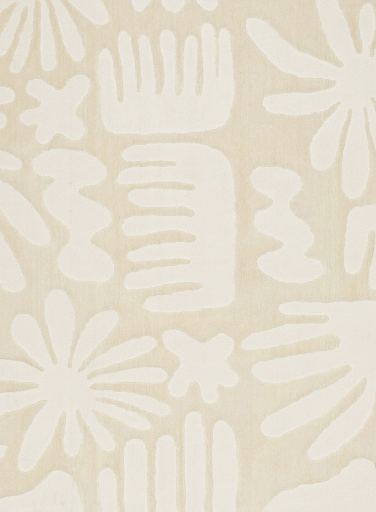 Salah Textured Abstract Neutral Washable Rug