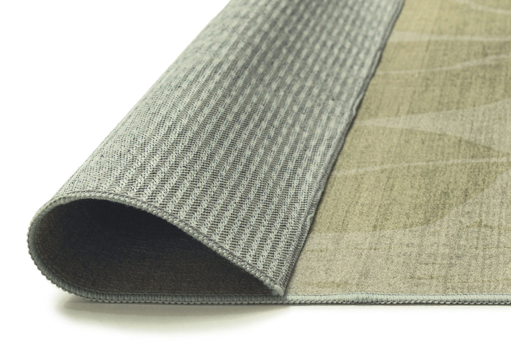 Savona Green Botanical Washable Rug