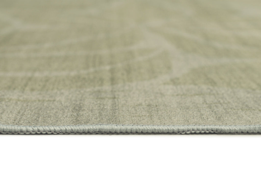 Savona Green Botanical Washable Rug