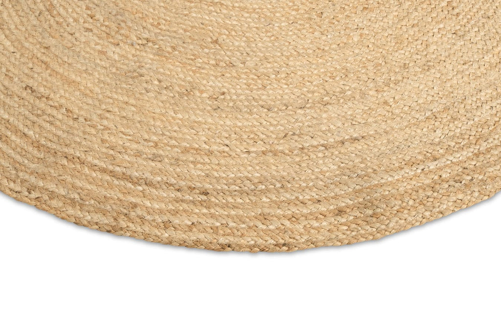 Sayulita Natural Hand-Braided Round Jute Rug
