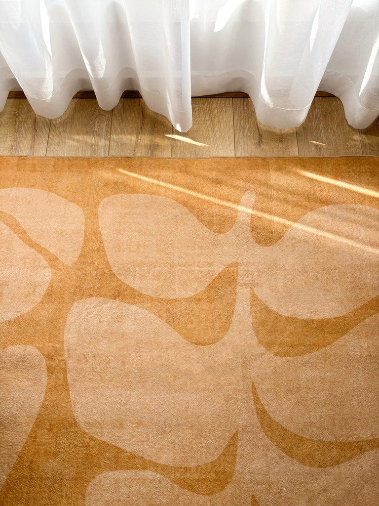 Shahi Beige Botanical Washable Rug