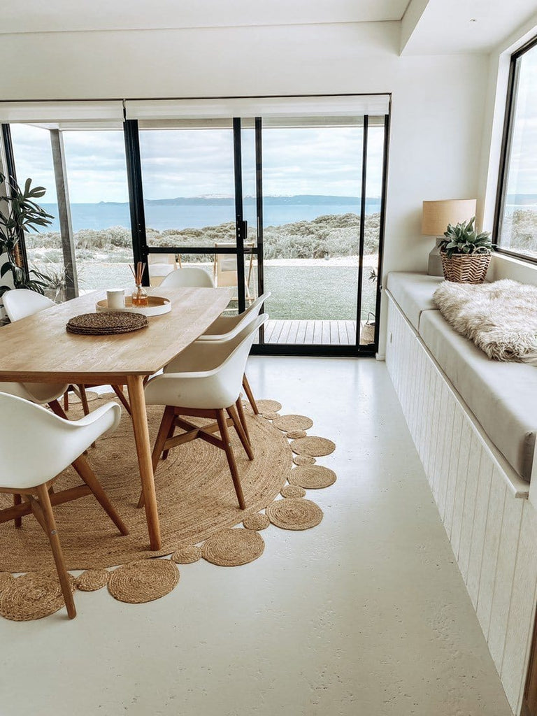 Shani Hand Made Circle Play Jute Rug