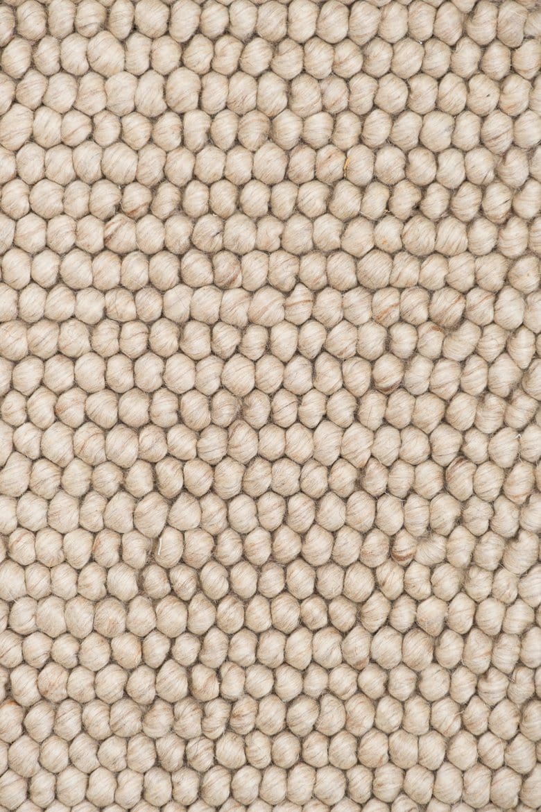 Simone Cream and Ivory Marble Looped Rug