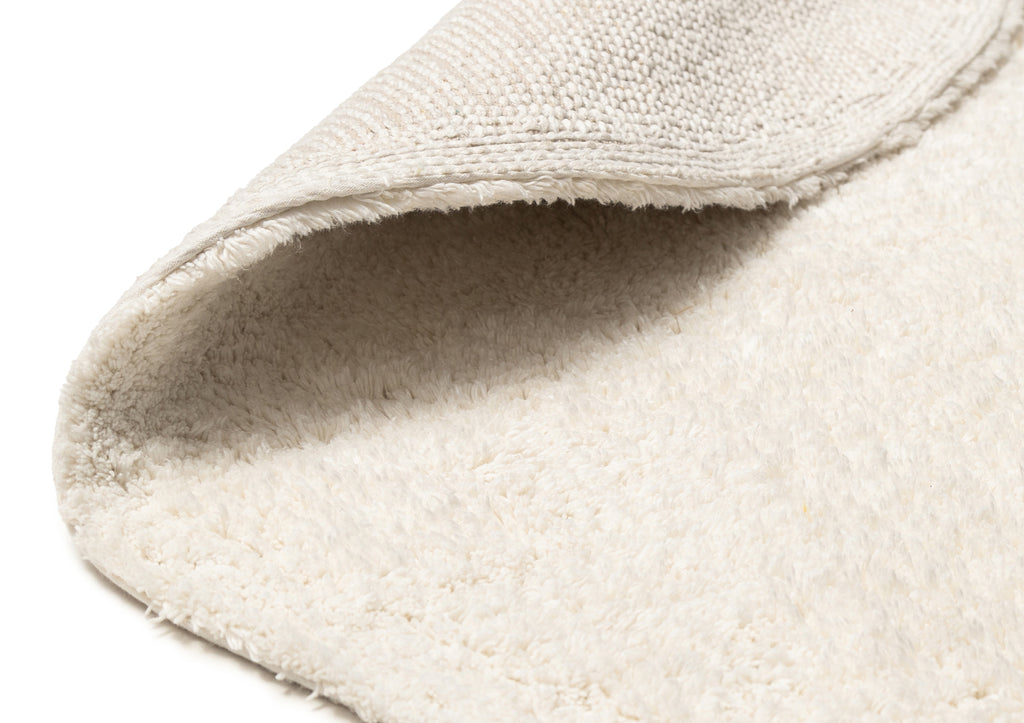 Tasha Modern Cream Cotton Washable Rug