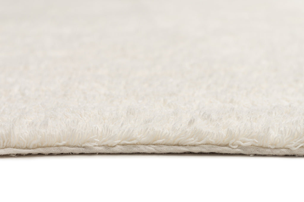 Tasha Modern Cream Cotton Washable Rug
