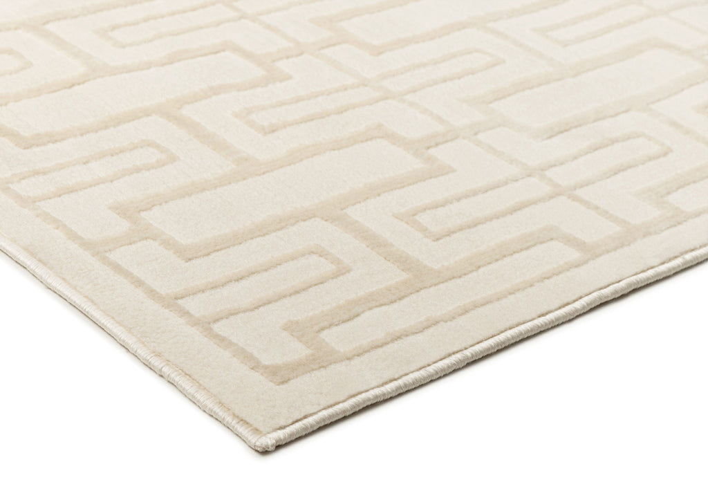 Tindouf Textured Neutral Washable Rug
