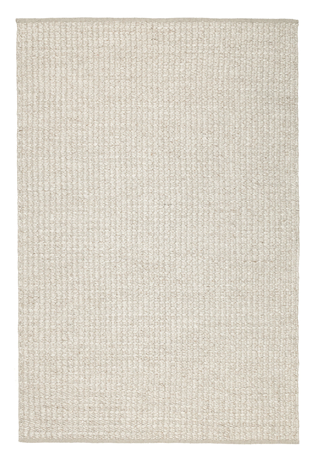 Tocarra Cream and Beige Chunky Wool Rug