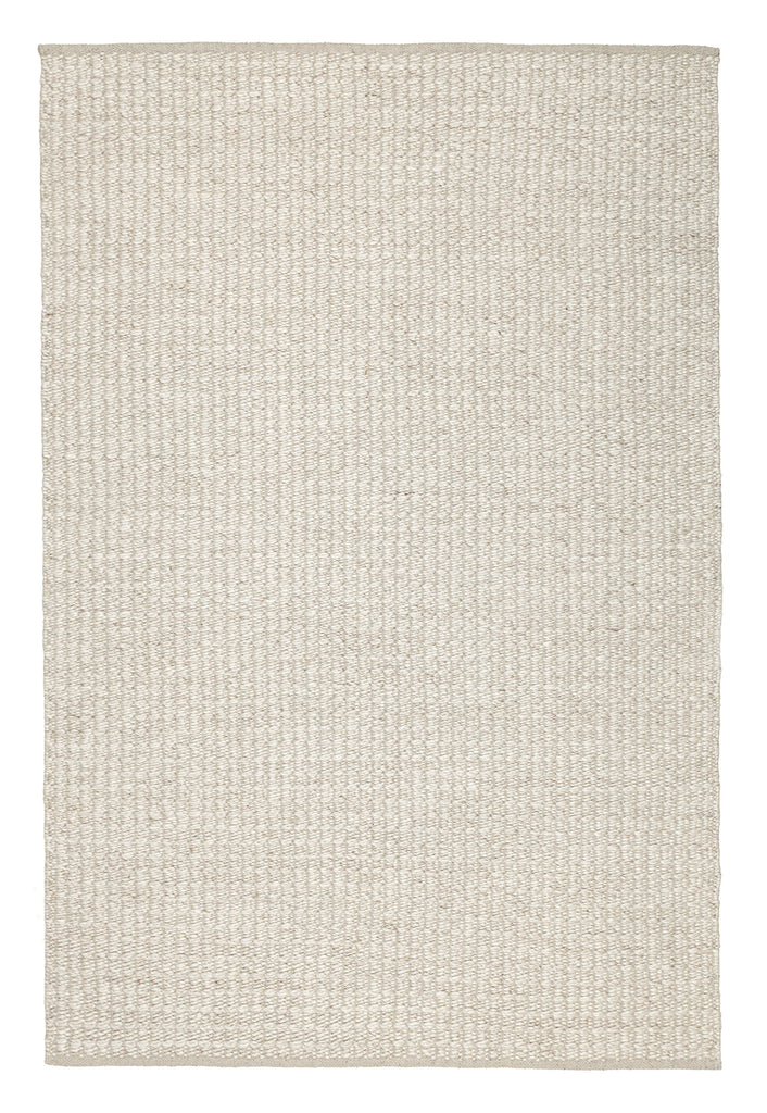 Tocarra Cream and Beige Chunky Wool Rug