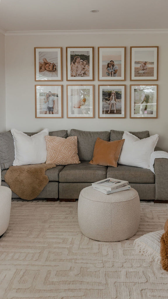 Trissa Beige and Ivory Abstract Tribal Rug