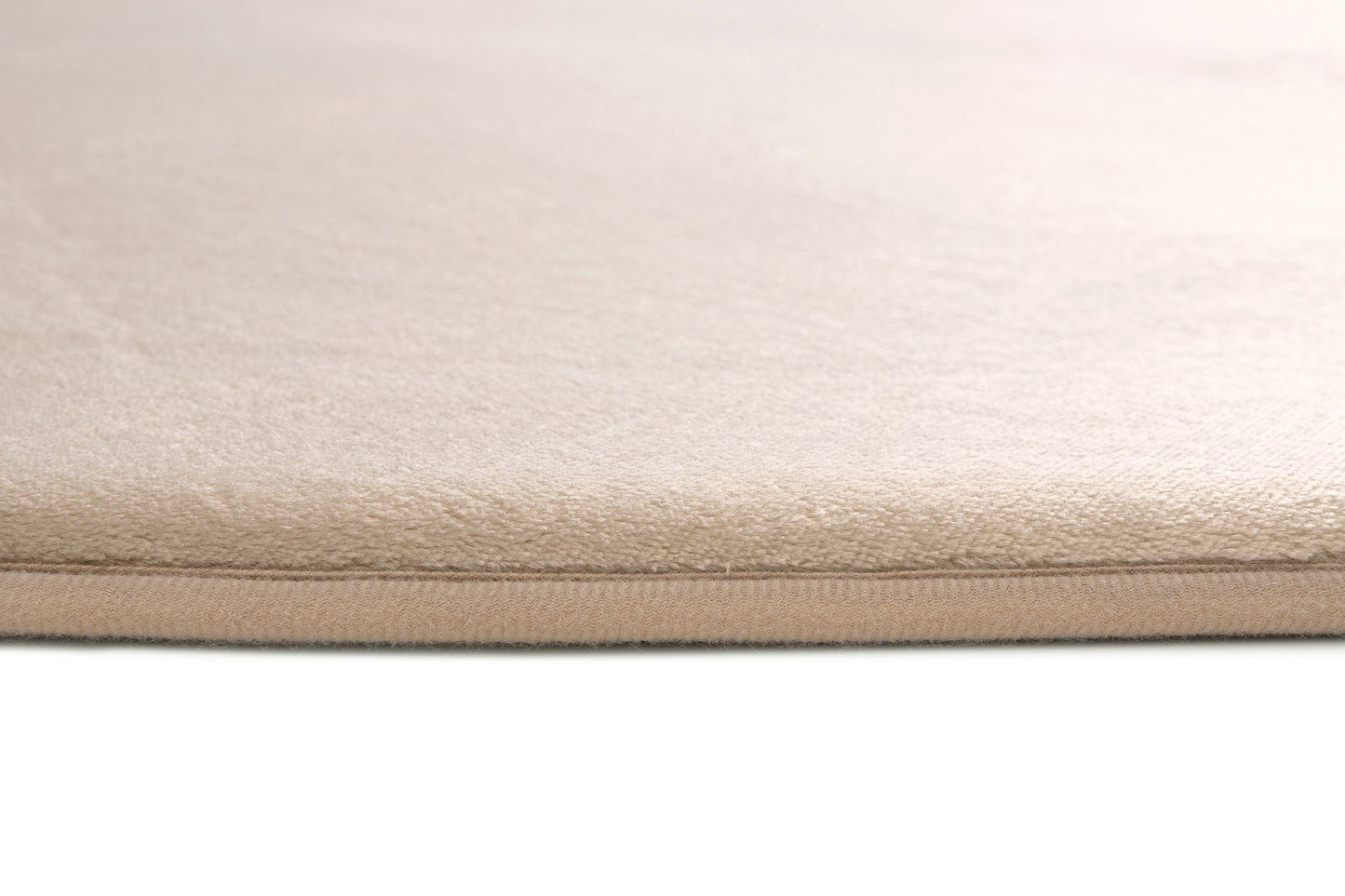 Una Beige Plush Rollie Pollie Round Playmat