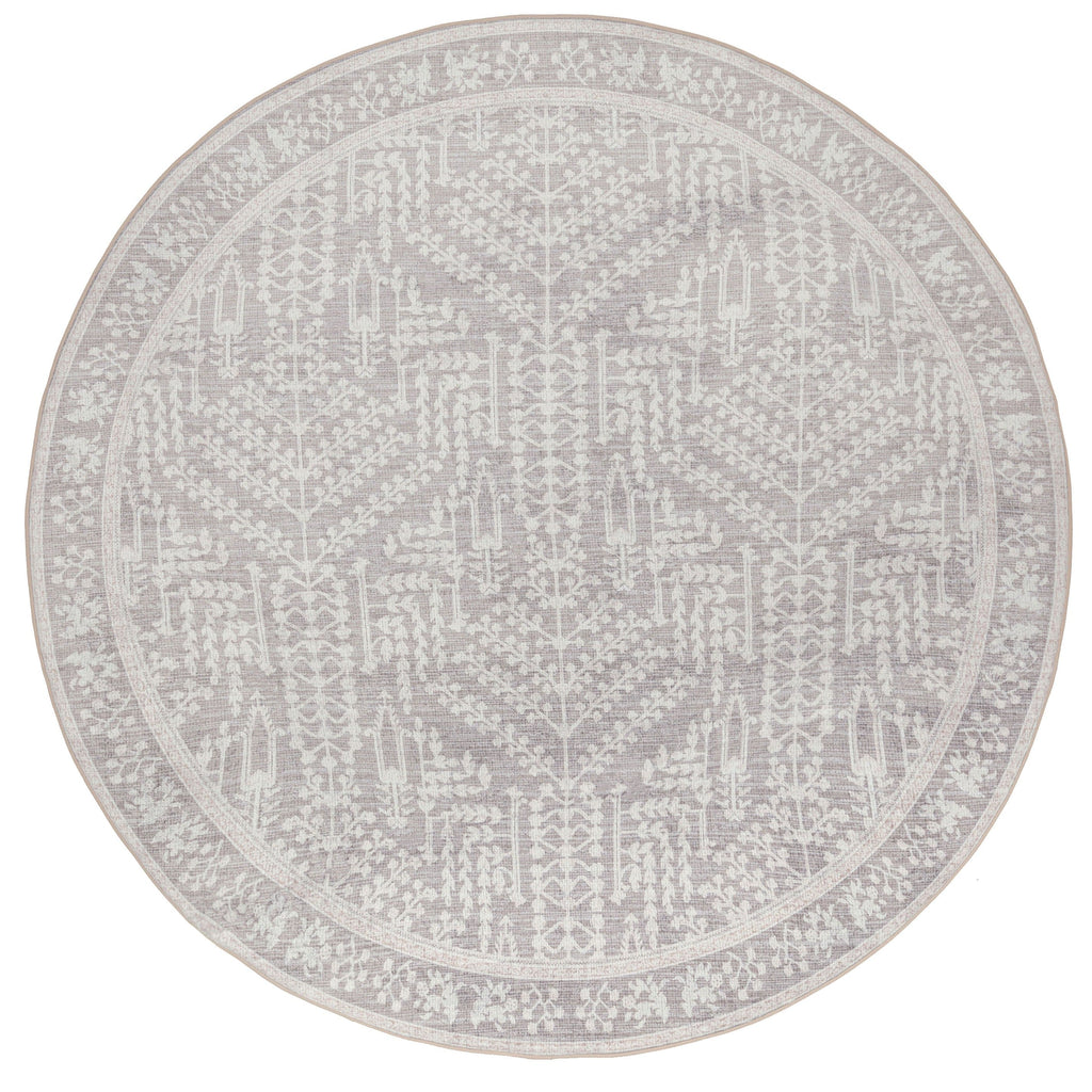 Vela Brown Grey Plush Rollie Pollie Round Playmat