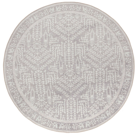Vela Brown Grey Plush Rollie Pollie Round Playmat
