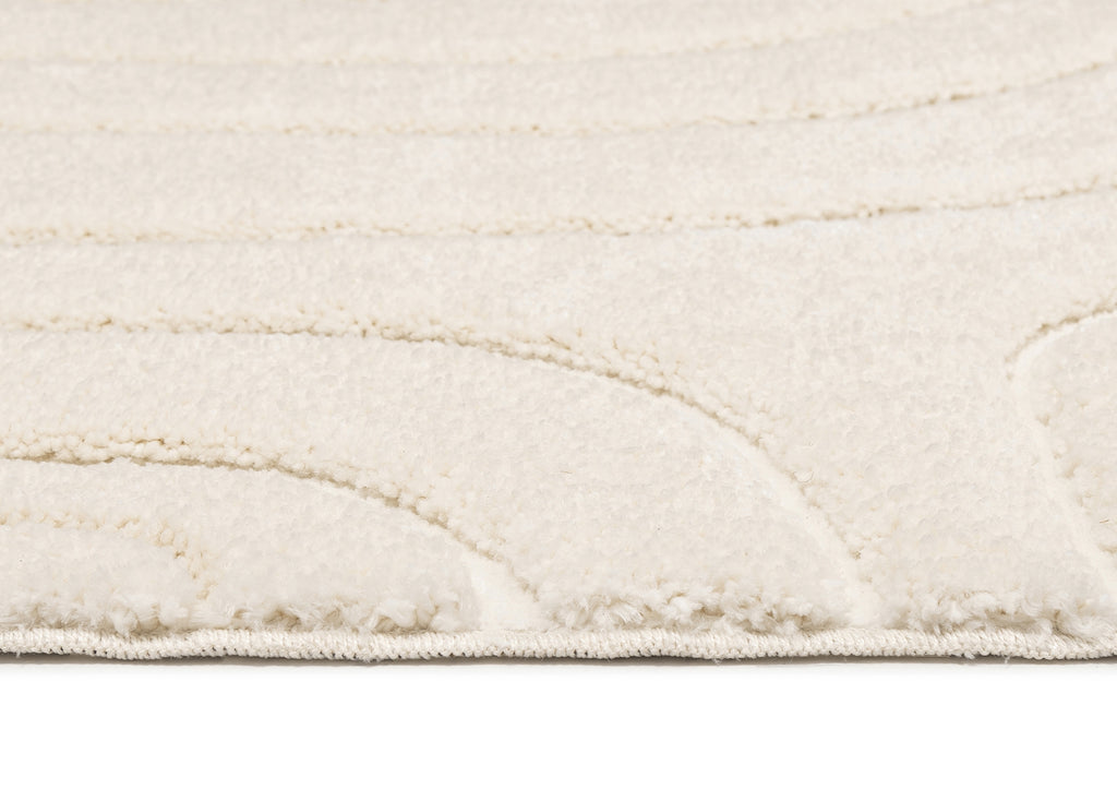 Venus Ivory Abstract Rug