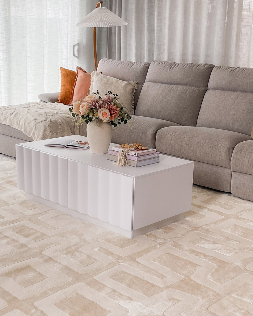 Villosa Textured Neutral Rug