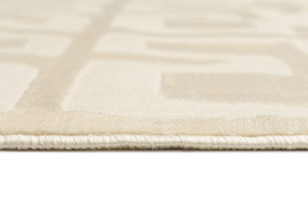 Villosa Textured Neutral Washable Rug