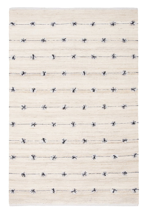 Willow Cream and Black Rug
