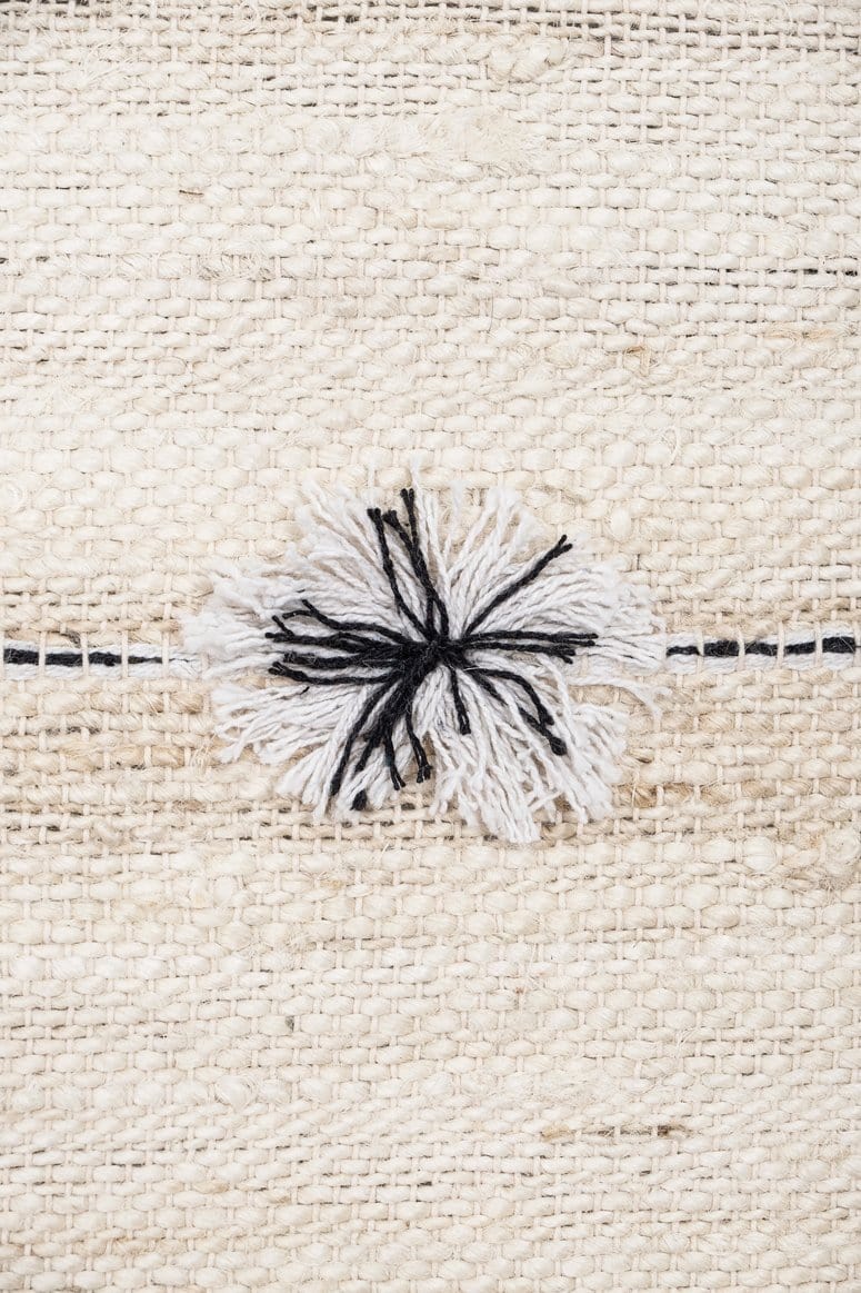 Willow Cream and Black Rug