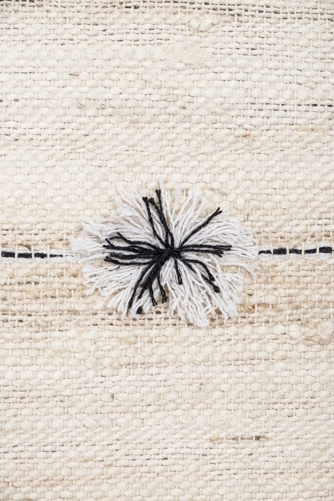 Willow Cream and Black Rug