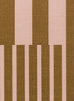 Zahra Taupe and Mocha Striped Indoor Outdoor Rug