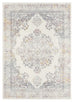 Aysha Pink Yellow and Grey Traditional Medallion Rug*NO RETURNS UNLESS FAULTY
