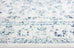 Noor Blue and Ivory Traditional Distressed Rug*NO RETURNS UNLESS FAULTY