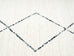 Tamira Grey and Ivory Diamond Tribal Rug*NO RETURNS UNLESS FAULTY