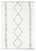 Tamira Grey and Ivory Diamond Tribal Rug*NO RETURNS UNLESS FAULTY