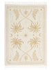 Abreeza Beige Cream Boho Picnic Rug