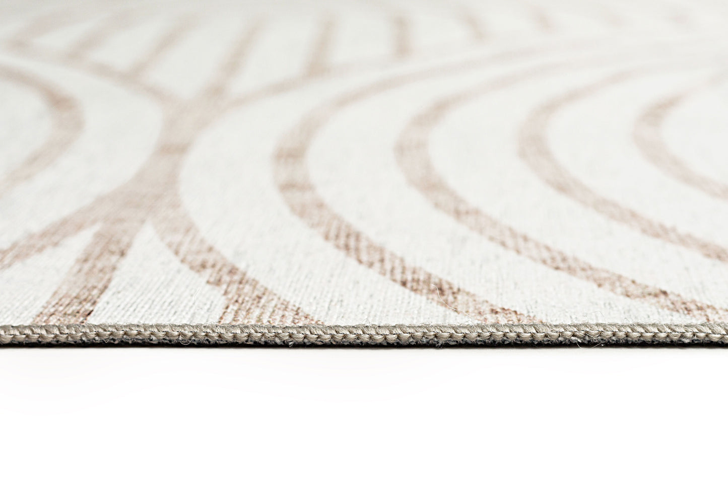 Adlin Beige Cream Indoor Outdoor Washable Rug