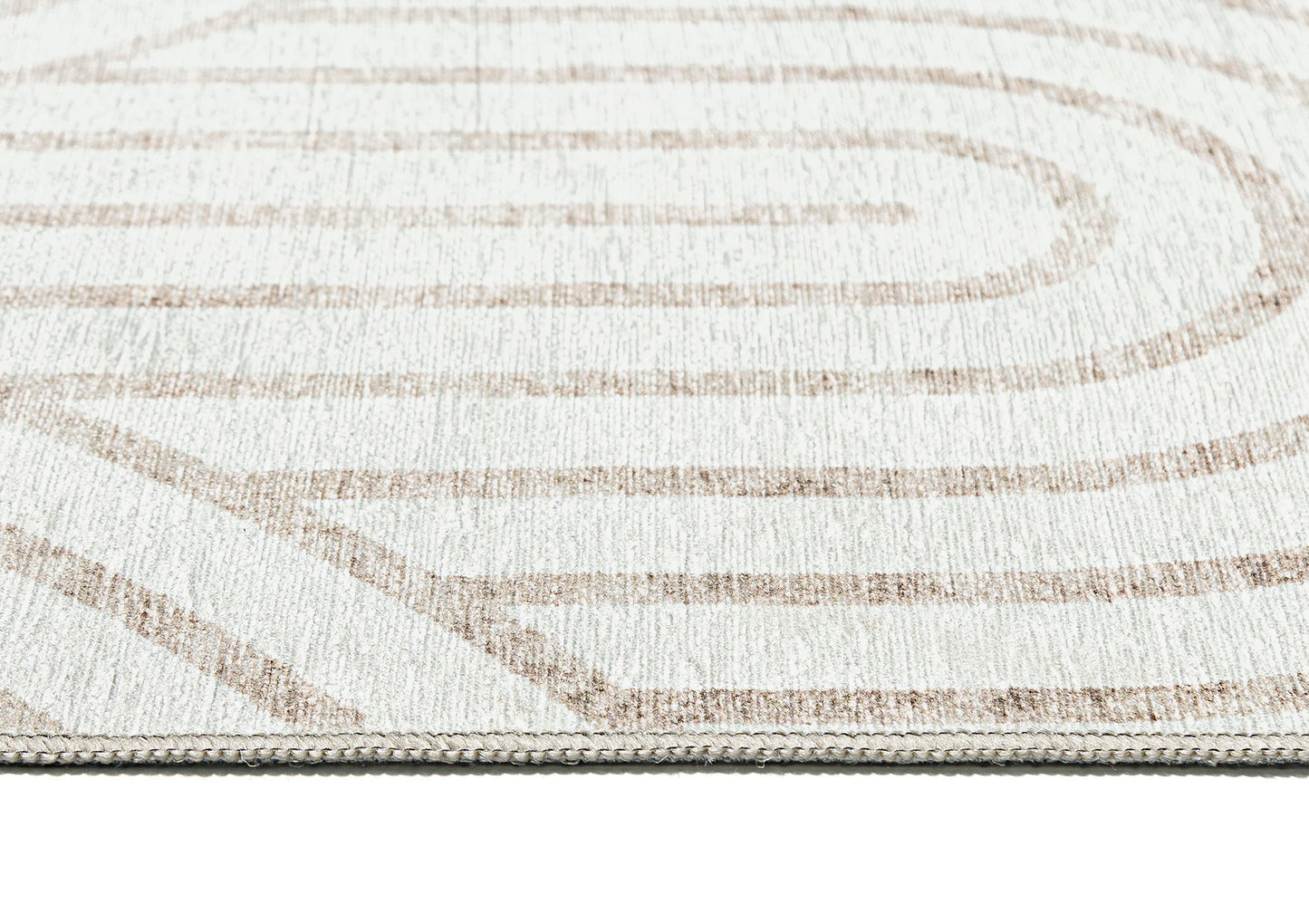 Adlin Beige Cream Indoor Outdoor Washable Rug