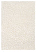 Agnes Ivory Cream Carved Animal Pattern Rug