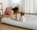 Aica Purple Flowers Rollie Pollie Playmat