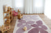 Aica Purple Flowers Rollie Pollie Playmat