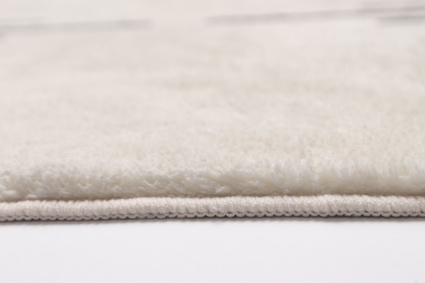 Aldana Black and Cream Tribal Washable Rug