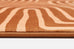 Alef Terracotta Abstract Rollie Pollie Playmat