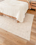 Allison Cream Beige Modern Cotton Washable Rug *NO RETURNS UNLESS FAULTY