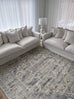 Andra Grey and Ivory Traditional Distressed Rug *NO RETURNS UNLESS FAULTY
