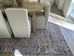 Anyel Brown and Blue Traditional Distressed Washable Rug
