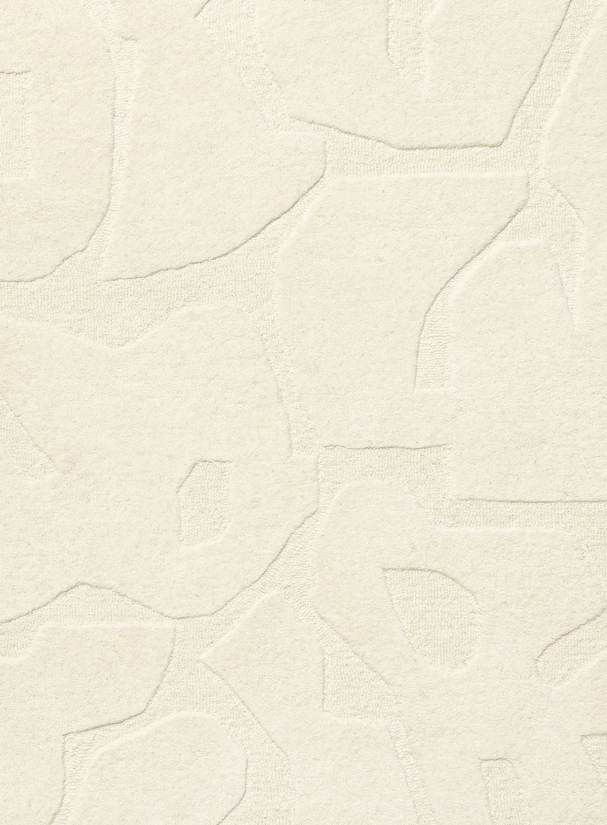 Arlette Cream Carved Wool Rug