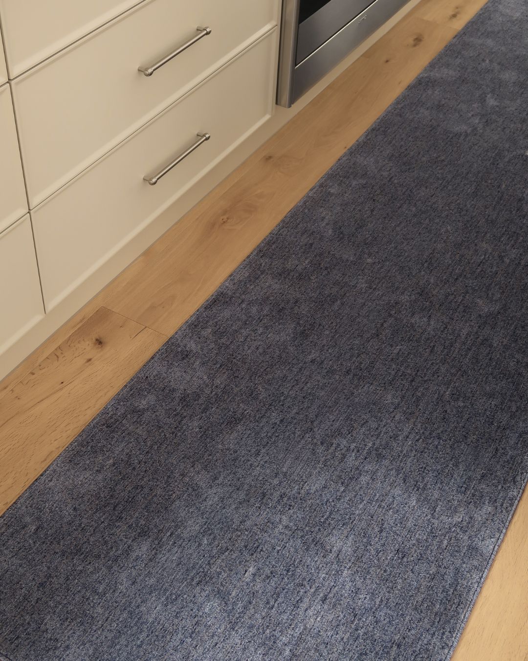 Audery Tonal Ink Blue Runner Rug