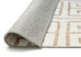 Ayat Beige Cream Indoor Outdoor Washable Rug