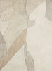 Azra Grey and Beige Abstract Washable Rug