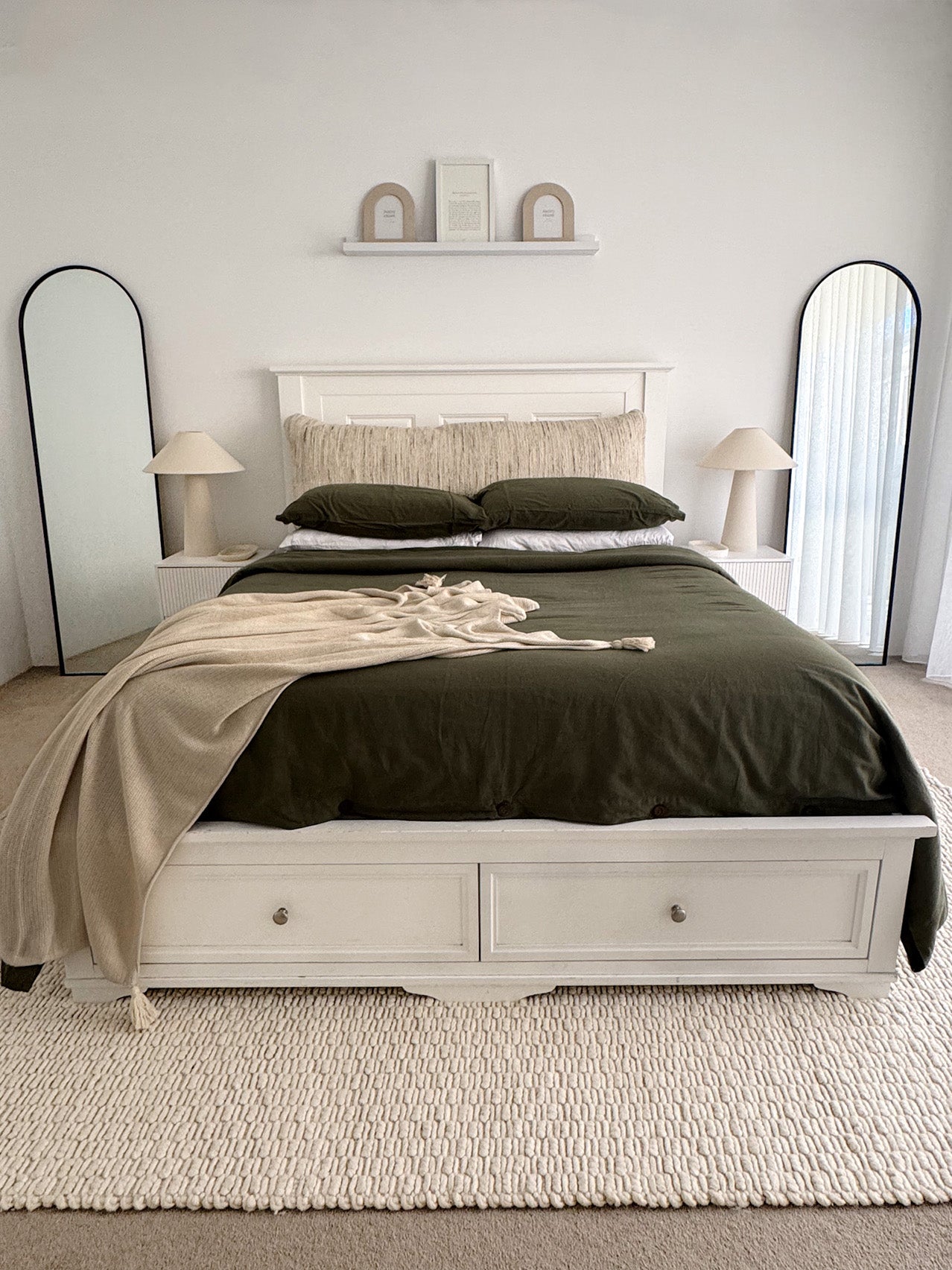 Bambi Ivory Chunky Wool Rug