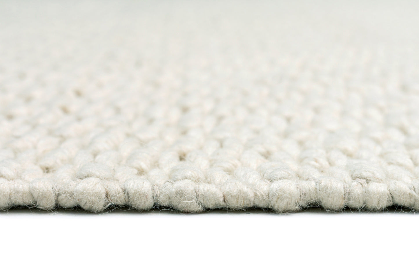 Bambi Ivory Chunky Wool Rug